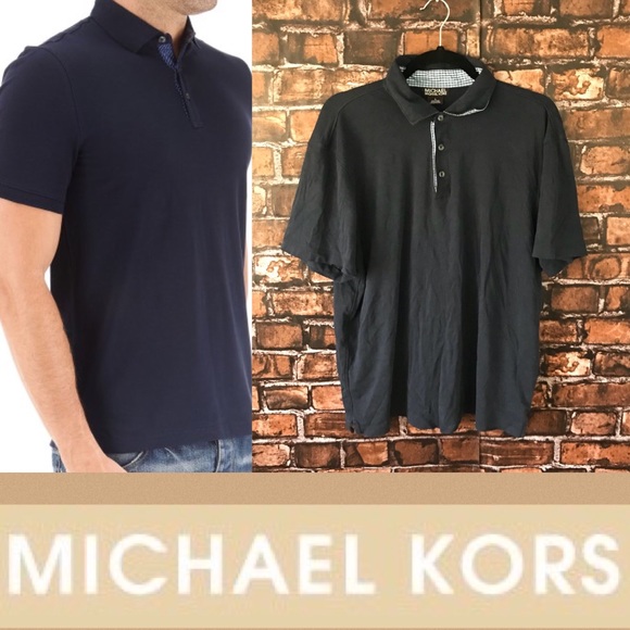 Michael Kors Sadie Navy Men’s Polo - Picture 1 of 5